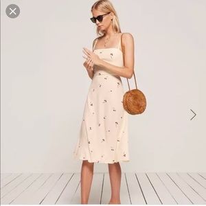 Reformation Tart Print Midi Dress